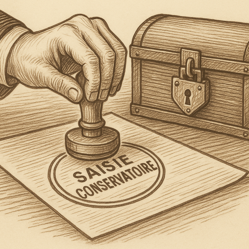 Saisie conservatoire : l’arme silencieuse du créancier