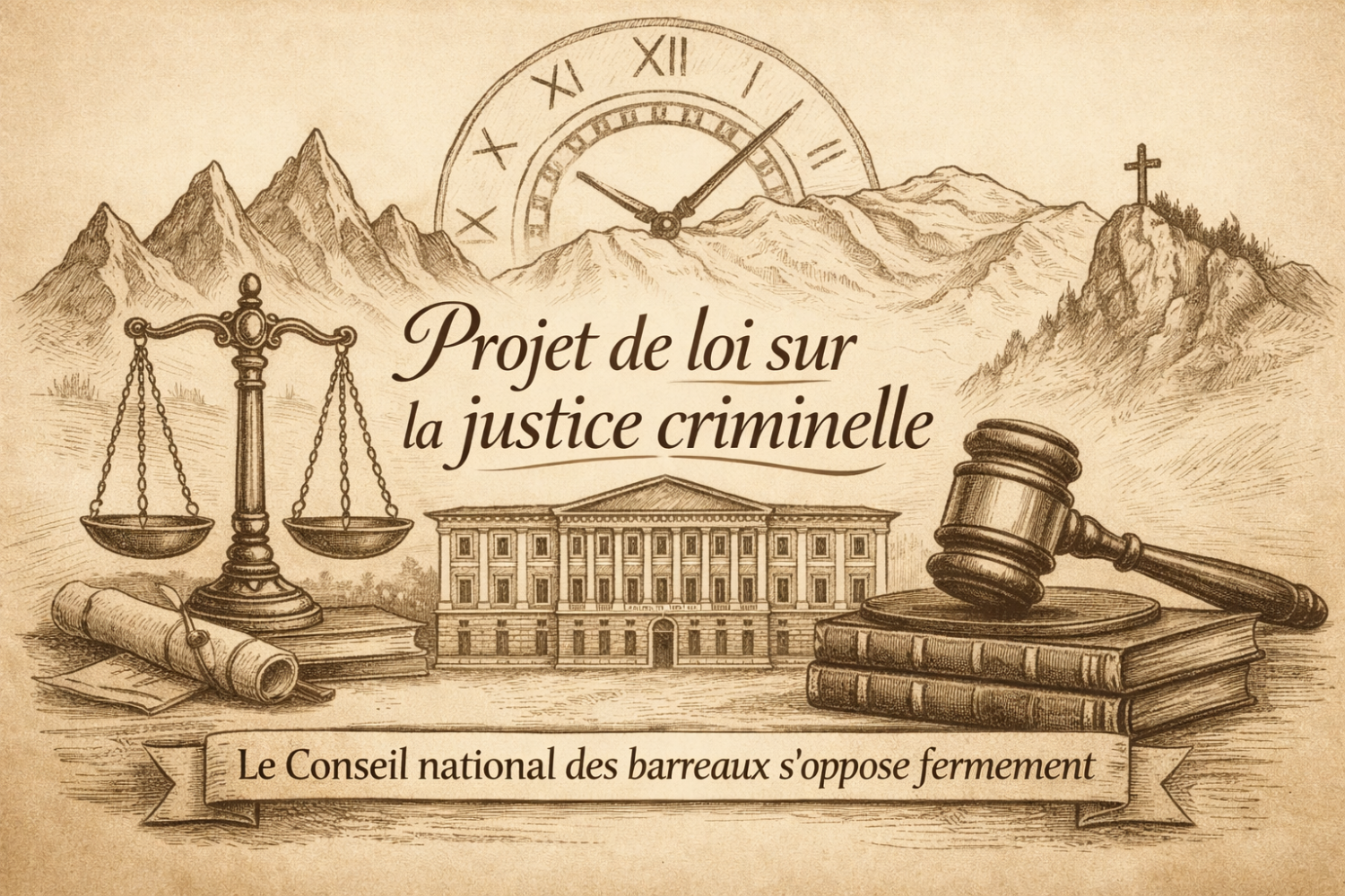 Projet de loi sur la justice criminelle : pourquoi le Conseil national des barreaux tire la sonnette d’alarme