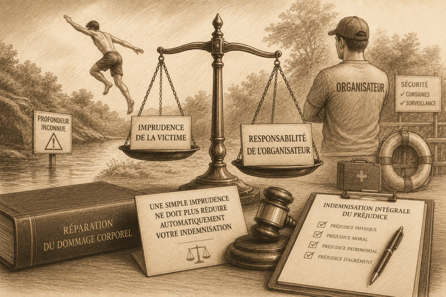 Victime d'un accident : une simple imprudence doit-elle encore diminuer votre indemnisation ?